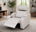 Multifunctional Theater LED Leather Power Recliner Sofa / Ruchi