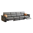 Multifunctional Dual Recliner Leather Sofa Bed / Ruchi