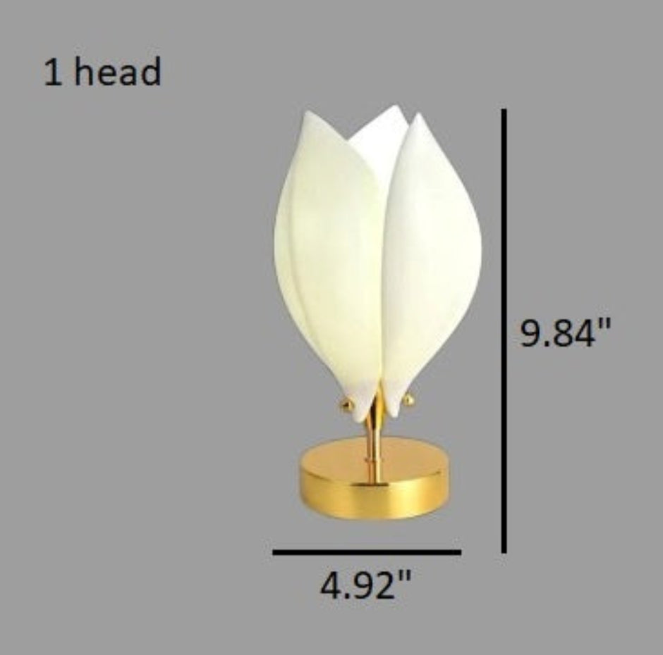 Flower Design LED Table Lamp For Bedroom / Ruchi