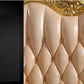 European Design Enchanting Button-Tufted Leather Sofa Set / Ruchi