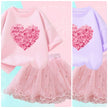 Fashionable Cordiform Style Kids Dress