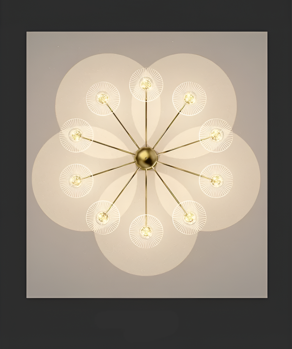 Modern Glass Ball Ceiling LED Chandelier