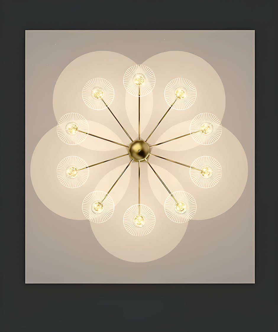 Modern Glass Ball Ceiling LED Chandelier / Ruchi