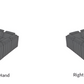 U-Shaped Fabric Sectional Sofa With LED Lights / Ruchi
