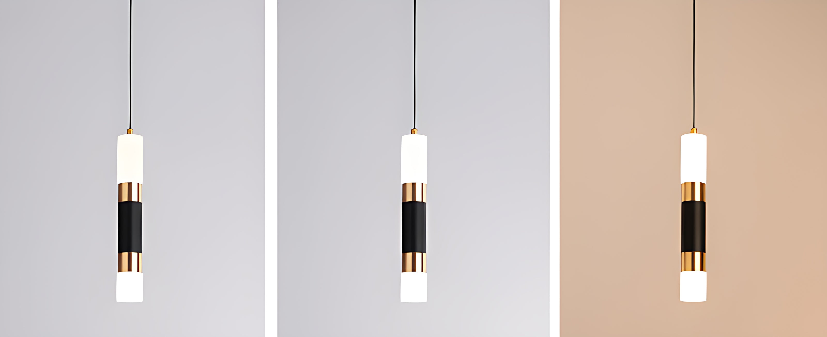 Modern Parallel Design LED Pendant Light / Ruchi
