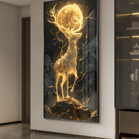 Nature Painting LED Wall Lamp / Ruchi