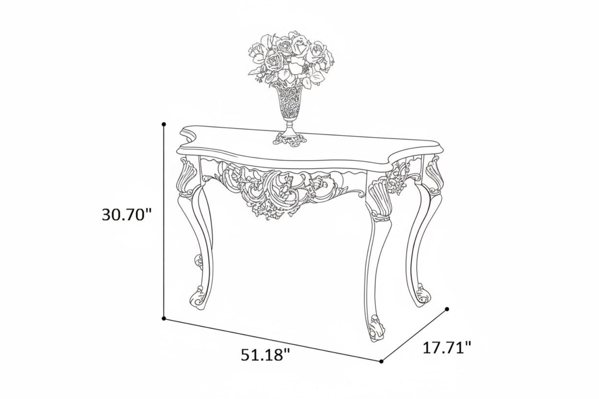 European Wooden Accent Table / Ruchi