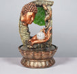 Vintage Resin Aquatic Home Fountain / Ruchi