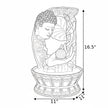 Vintage Resin Aquatic Home Fountain / Ruchi