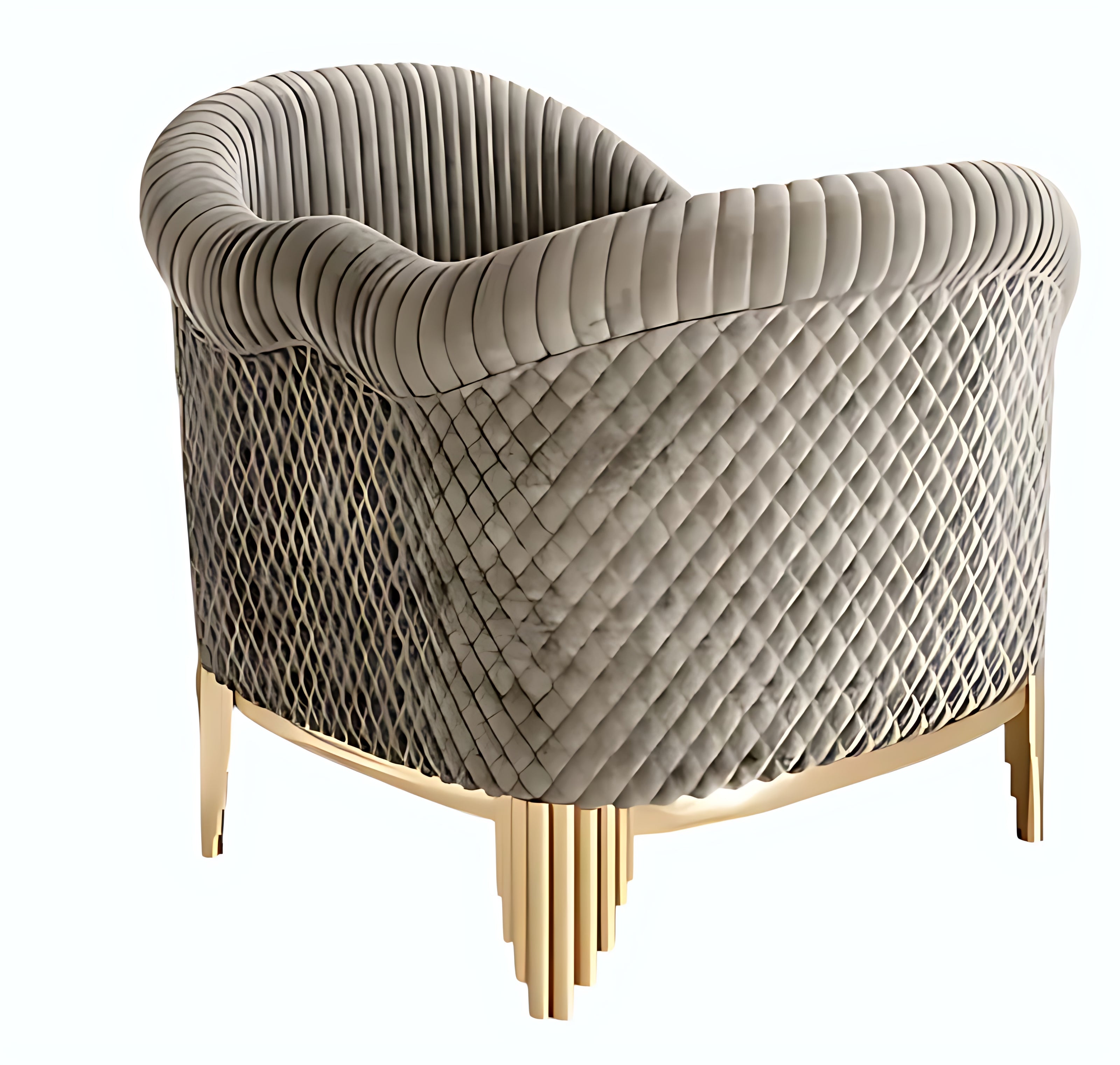 Luxury Velvet Living Room Sofa Set