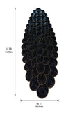 Luxury Oval Beaded Table Runner
