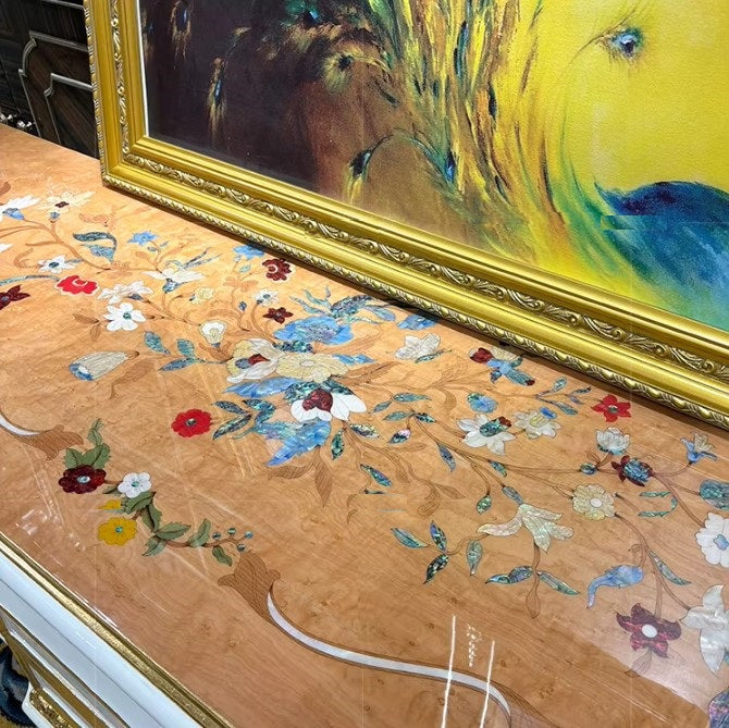 European Wooden TV Stand Cabinet With Storage / Ruchi