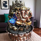 LED Polyresin Ganesha Water Fountain / Ruchi