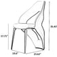 95 Inch Marble Dining Table Set For 8 / Ruchi