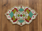 2 PCS Mandala Embroidered Beaded Placemat / Ruchi
