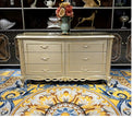 European Wooden Buffet Table With Drawers / Ruchi