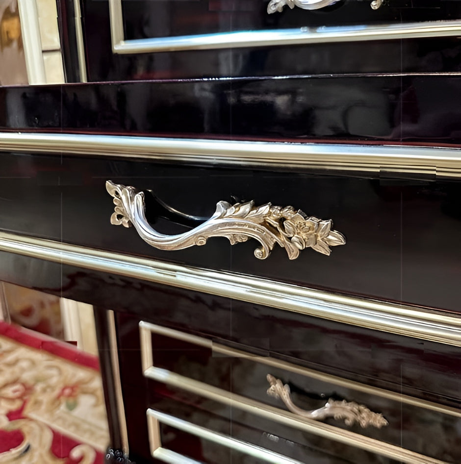 European Wooden Drawer Chest For Bedroom