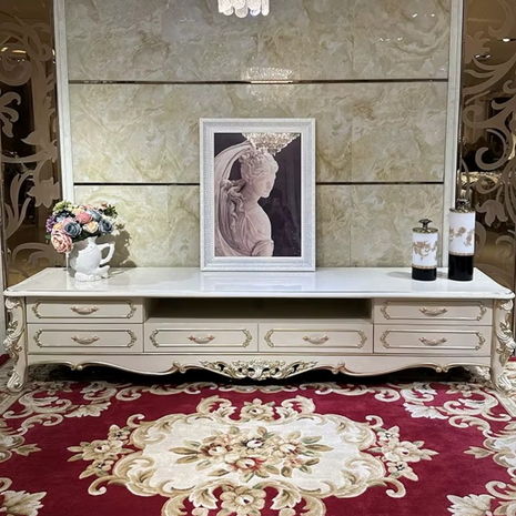 Wooden European TV Stand Cabinet / Ruchi 