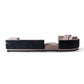 Large L-Shape Leather Fabric Sectional Sofa
