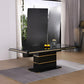 Modern Wooden Top Rectangular Dining Table / Ruchi
