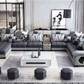 Modern Multifunctional Fabric Sectional Sofa