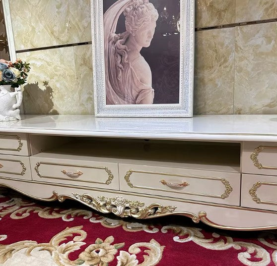Wooden European TV Stand Cabinet / Ruchi 