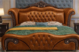 Royal European Leather Bed