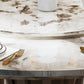Marble Round Dining Table Set With Lazy-Susan / Ruchi