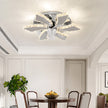 Modern Remote Control Ceiling Fan With LED Light / Ruchi