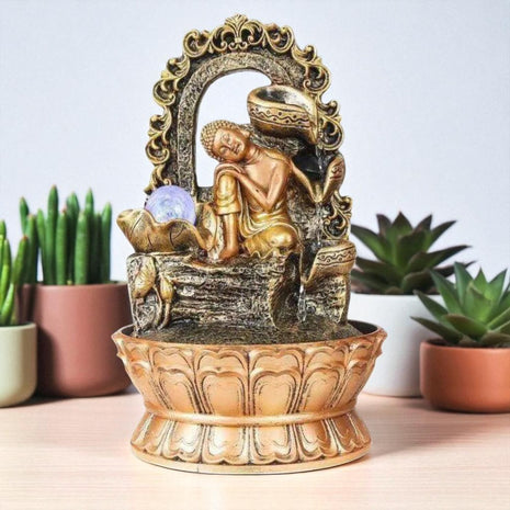 Appealing Resin Statue Water Fountain / Ruchi