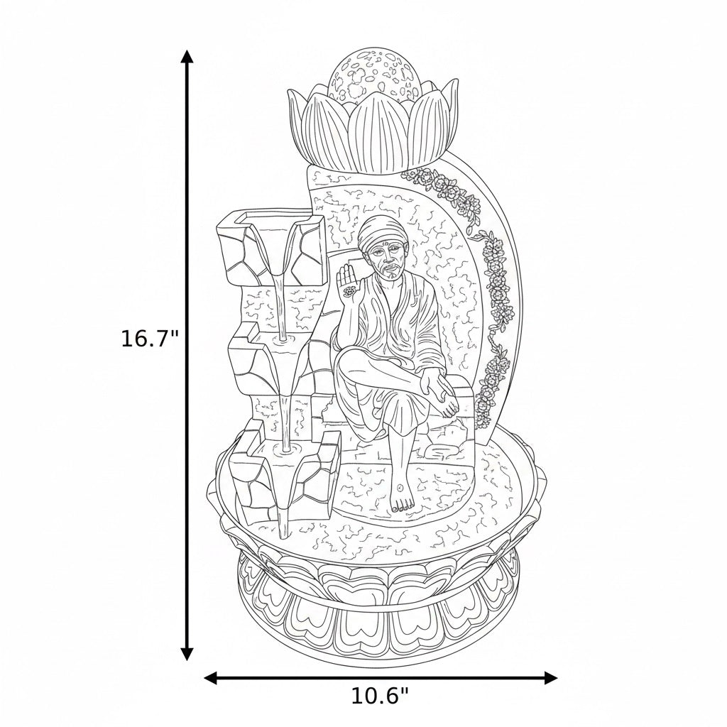 Fabulous Polyresin Water Fountain / Ruchi