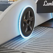 Car Theme Childrens LED Leather Bed / Ruchi