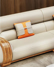 1+2+3 Seater Royal Leather Sofa Set / Ruchi