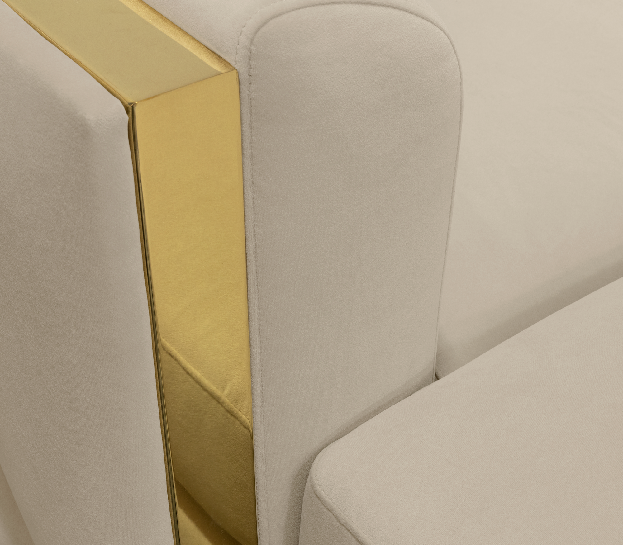 Fabric Upholstered Sectional Sofa