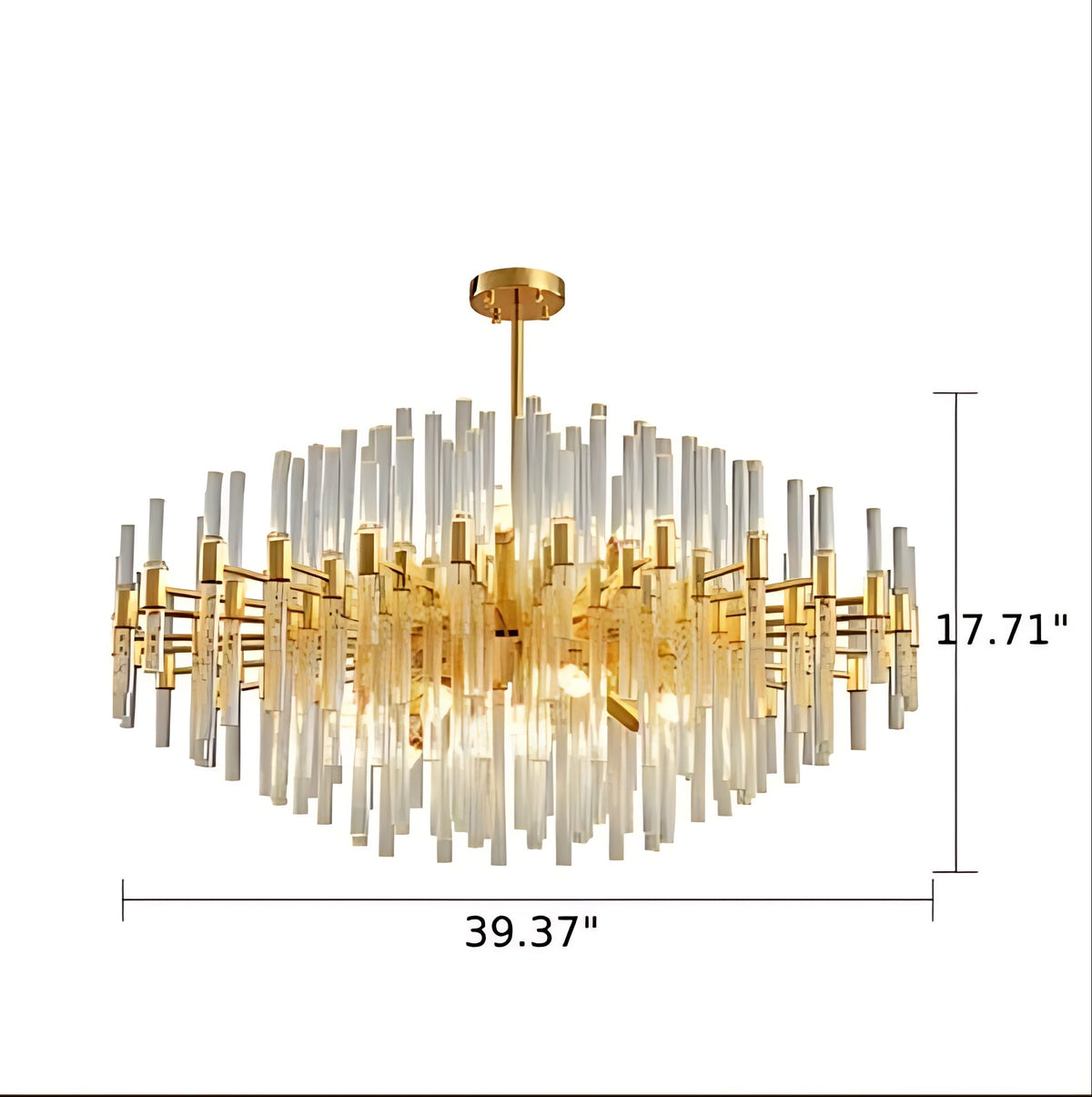 Contemporary Glorious LED Crystal Chandelier / Ruchi