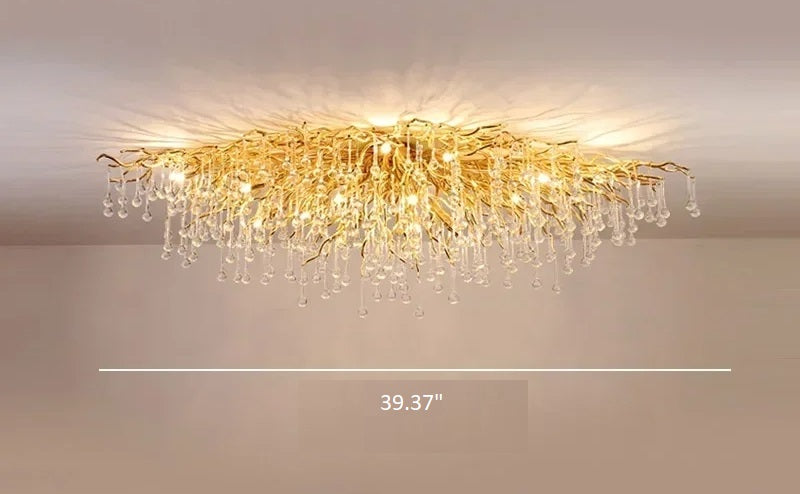 Crystal LED Ceiling Light Chandelier / Ruchi