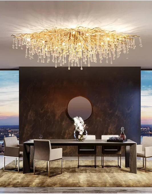Crystal LED Ceiling Light Chandelier / Ruchi