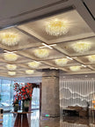 Luxury Crystal LED Ceiling Chandelier / Ruchi