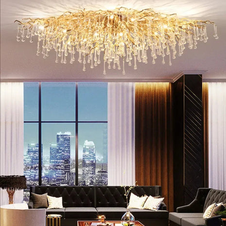 Crystal LED Ceiling Light Chandelier / Ruchi