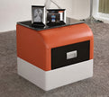 Modern LED Platform Leather Bed / Ruchi