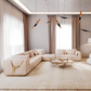 Fabric Upholstered Sectional Sofa / Ruchi