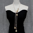Rosary Style Beaded Pearl Necklace / Ruchi