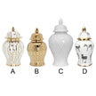Ceramic Ginger Jar Vase With Lid / Ruchi