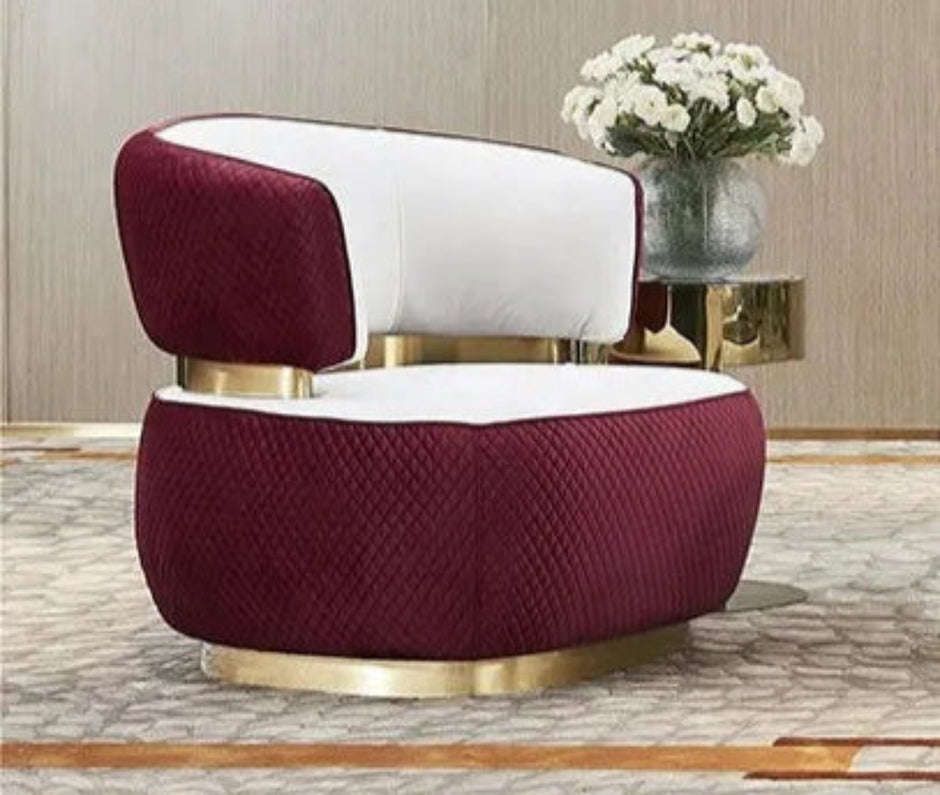 Modern 3-Piece Fabric Sofa Set / Ruchi