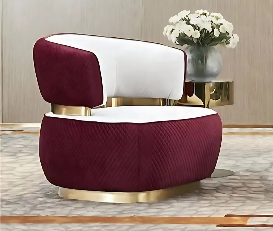 Modern 3-Piece Fabric Sofa Set / Ruchi