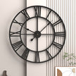 3D Metal Circular Wall Clock / Ruchi