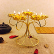 Lotus Design Decorative Metal Candle Holders / Ruchi
