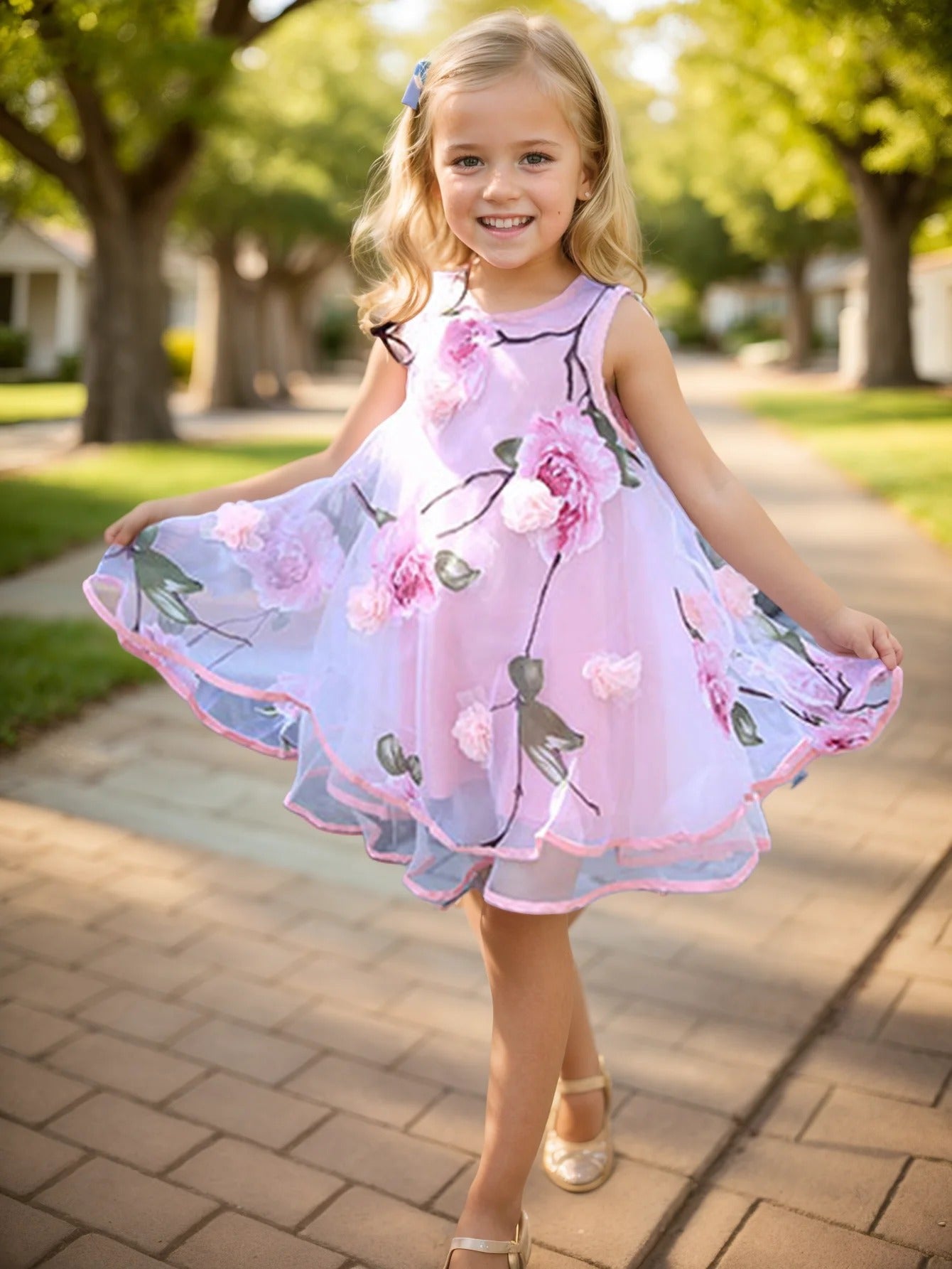 Casual Kids Girl Dress For Summer / Ruchi