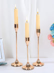 Decorative Metal Candle Holder Set Of 3 / Ruchi
