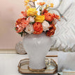 White Ceramic Ginger Jar Vase / Ruchi 